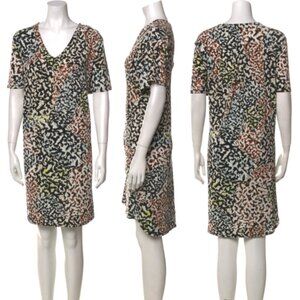 Christian Siriano Printed Shift Slinky Dress size Large